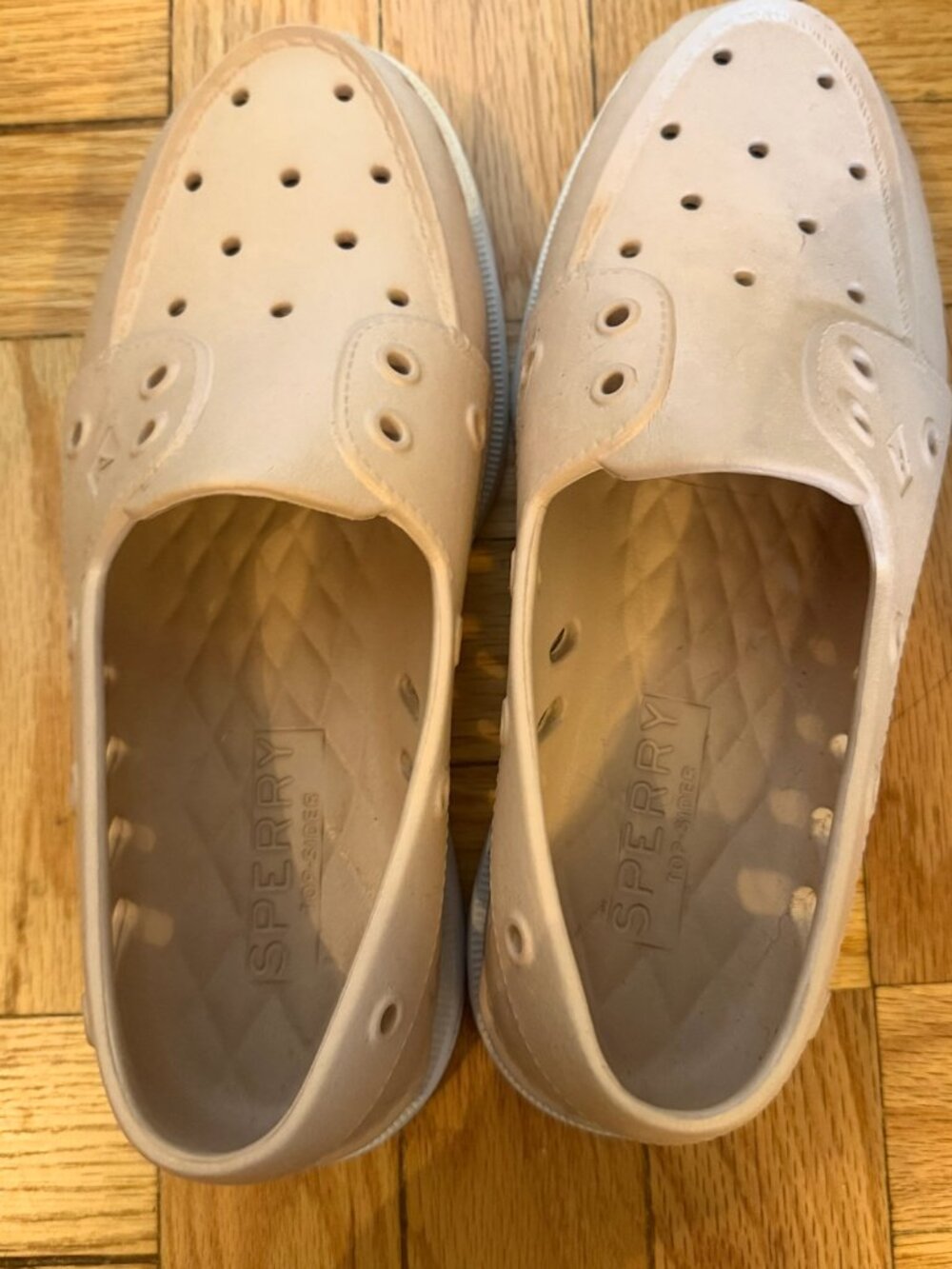 Sperry Size 8 Top-Sider Authentic Original Float Boat Shoes in Blush